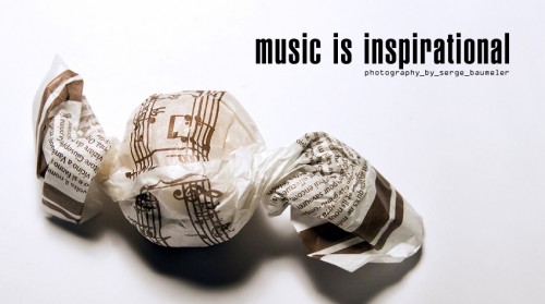 "music is inspirational" - Serge Baumeler